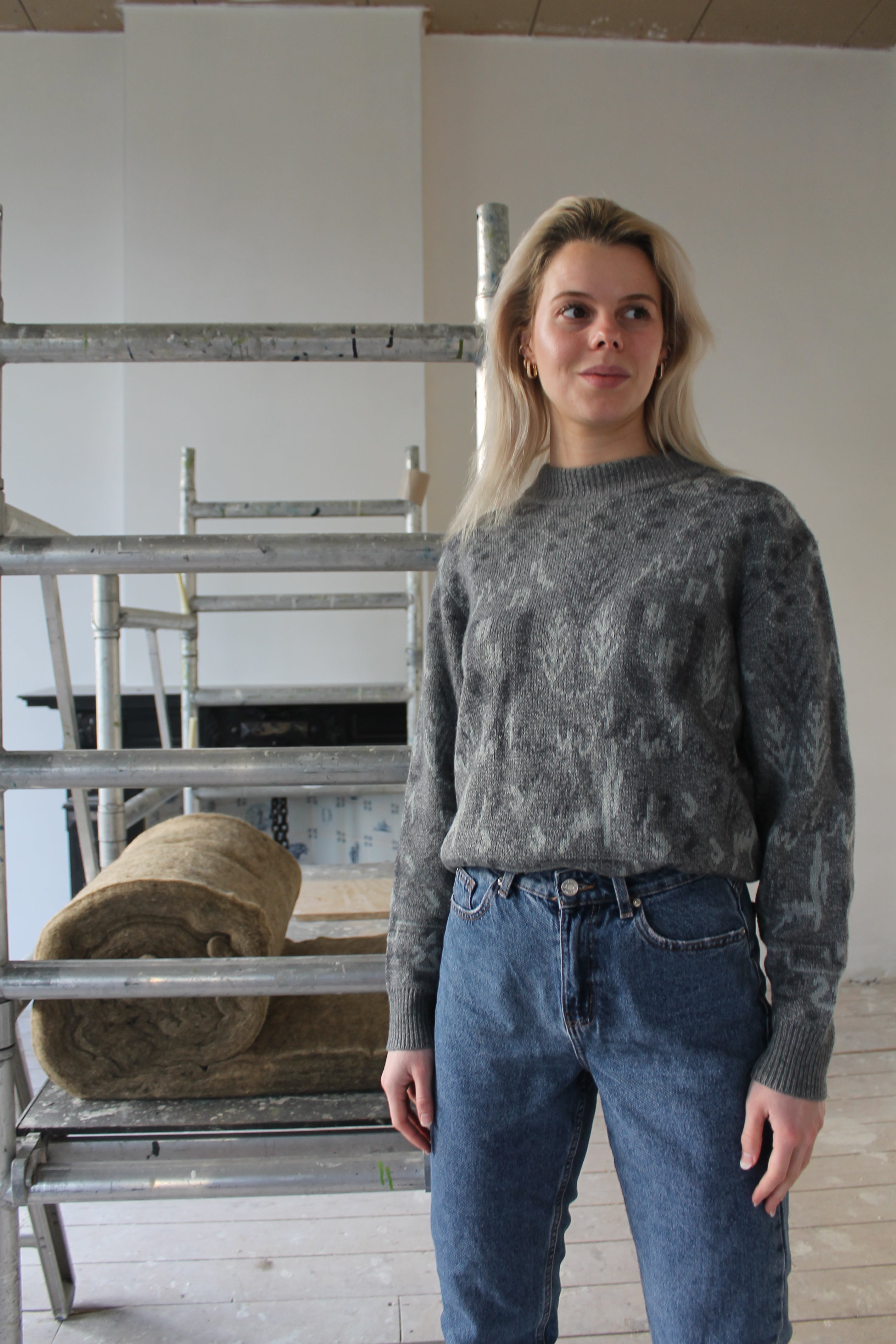 Vintage clothing grey crewneck