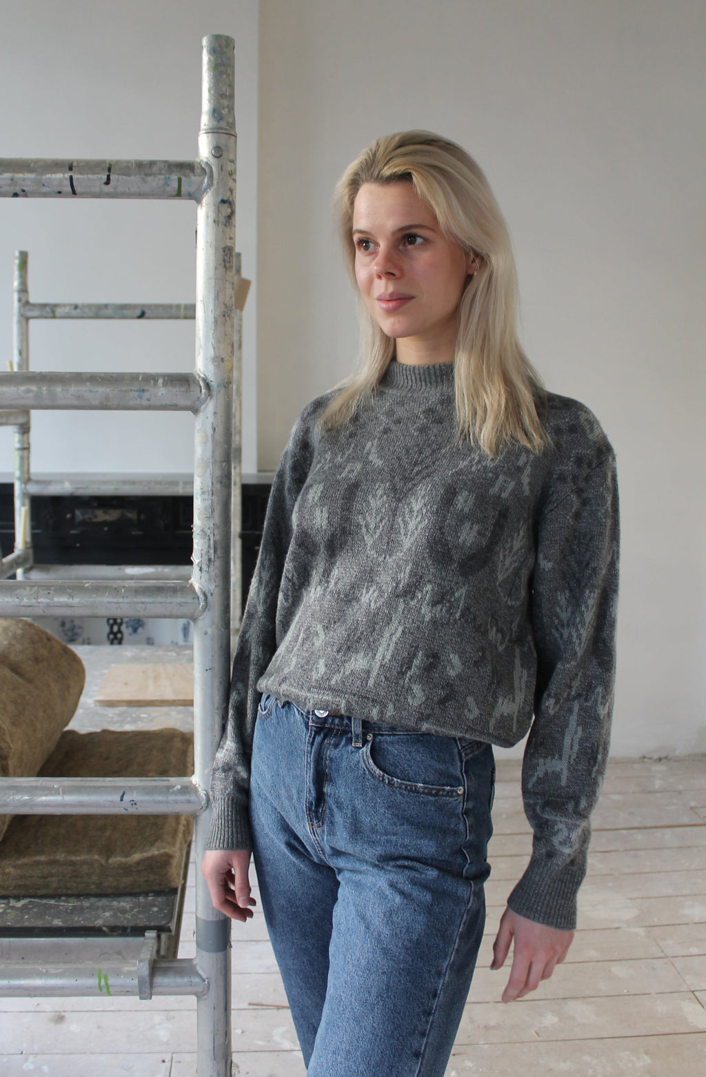 Vintage clothing grey crewneck